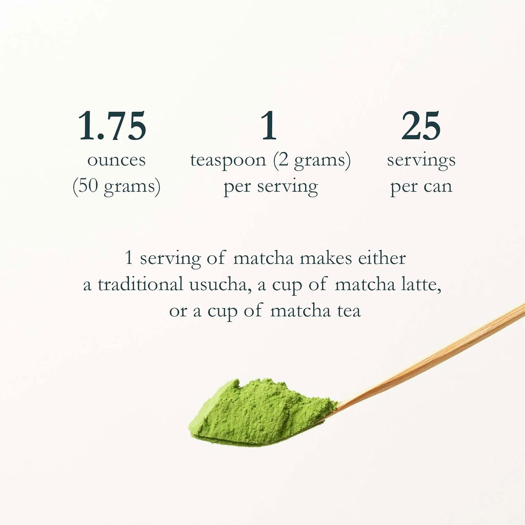 Naoki Matcha Organic Ceremonial Grade Green Tea Powder - Authentic First Spring Blend from Kagoshima, Japan (50g / 1.75oz)