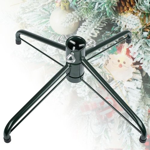DJEMMPS Christmas Tree Stand, Folding Xmas Tree Stand Metal Christmas Tree Stand for Artificial Tree Folding Stand,Christmas Tree Base, Fits 0.5-1.25 Inch Pole