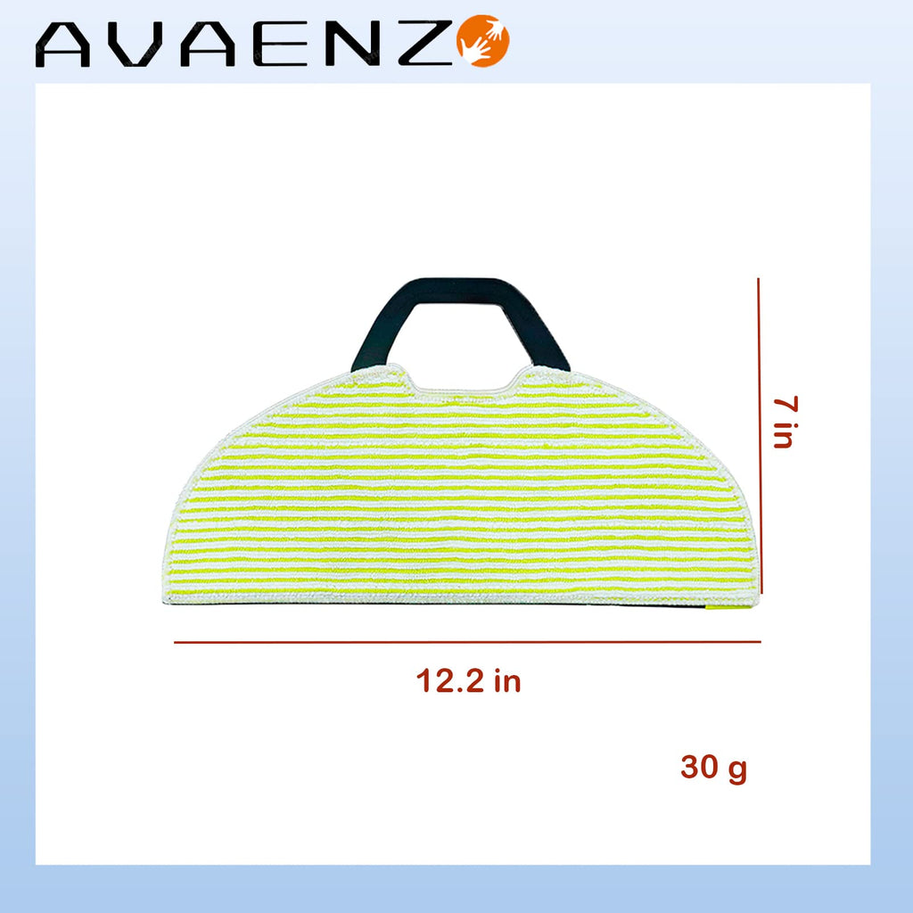 Replacement Parts Compatible with Shark AV2610WA AV2630WA RV2610WA AV2620WA Matrix Plus 2- in-1 Robot Vacuum Cleaner,1 Main Brush,2 Filters,3 Mop Pads,6 Side Brushes,1 Pre Filter,1 Filter