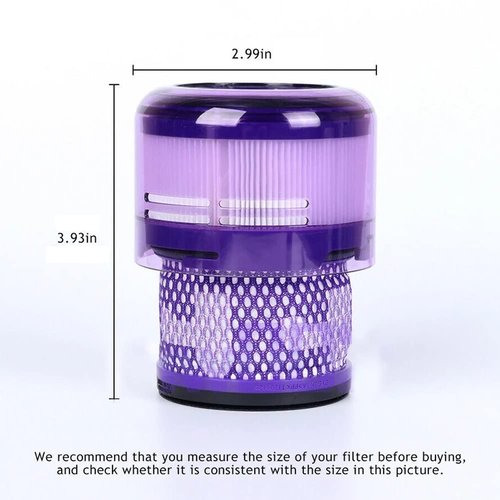 Chuancheng 2PCS Vacuum Filters Replacement Parts for Dyson SV19 Omni-Glide and SV12 Omni-Glide Vacuum Cleaner Partnumber 965241-01 Household Cleaning Part Filter