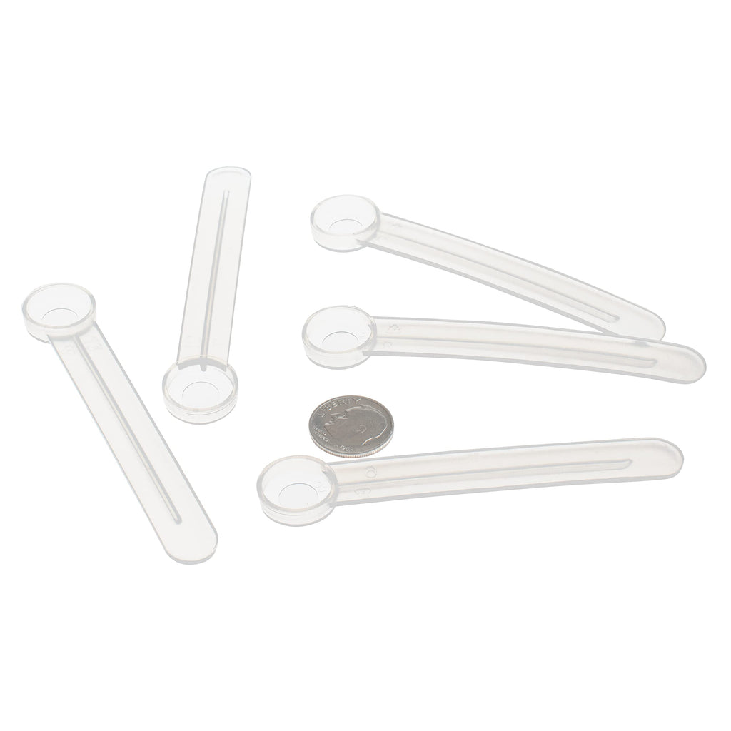 1/8 teaspoon measuring spoon (plastic) | HeroScoops (1000, Clear)
