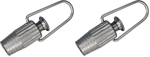 Household Essentials Clothesline Tightener, Silver (Pack of 2)