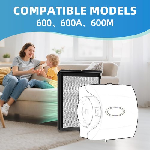 Pleatedfold H635EZ1A Humidifier Filter 35 Water Panel Assembly Replacement Maintenance Kit Compatible with Whole-House Humidifier Models 600 600A 600M Series