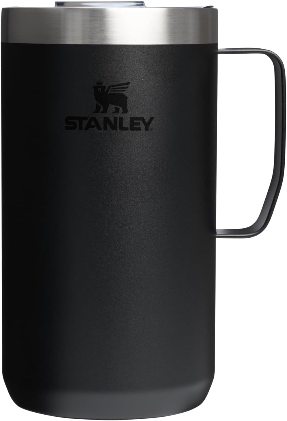 STANLEY Everyday Camp Mug - Insulated Stainless Steel | Drink Through Lid for Coffee & Tea