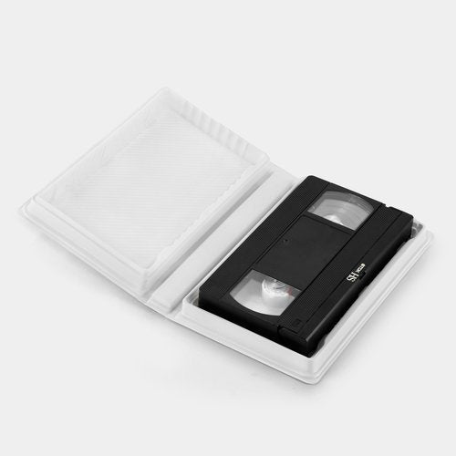 Retrospekt Replacement VHS White Clamshell Case