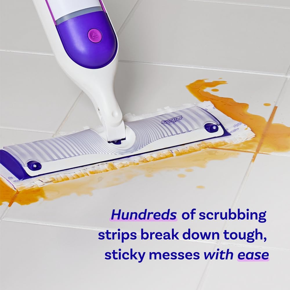 Swiffer PowerMop Mopping Pad Refills - Multi-Surface Floor Cleaning, 10 Count