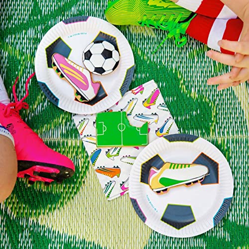Talking Tables Soccer Party Napkins - Eco-Friendly 20 Pack