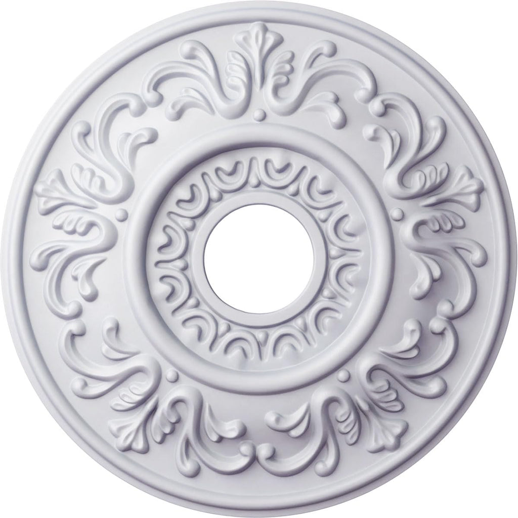 Ekena Millwork CM18VL 18-Inch OD x 3 1/2-Inch ID x 1-Inch P Valletta Ceiling Medallion