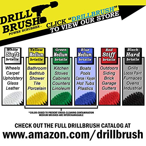 Green Iron Skillet Scrubber - 5-Inch Hex Kitchen Cleaning Brush