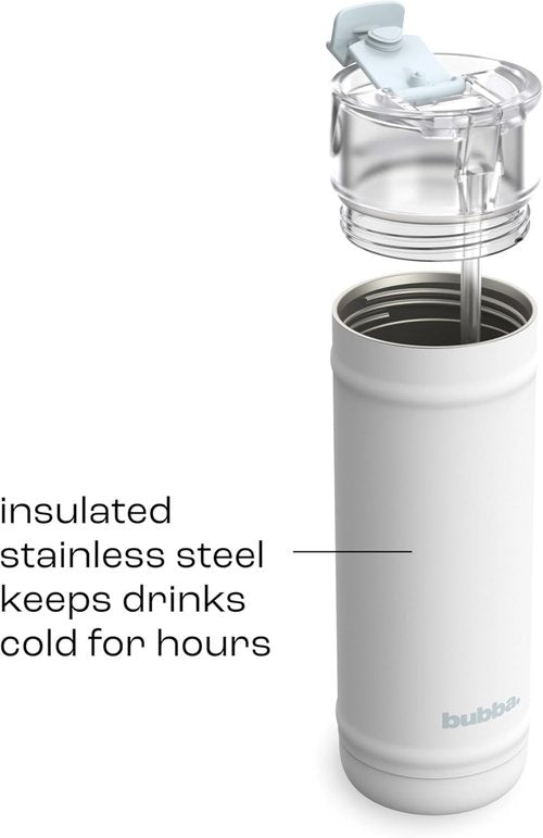 Bubba 32 Oz Dualsip Insulated Stainless Steel Water Bottle - Reusable, Leakproof, Lightweight, BPA-Free