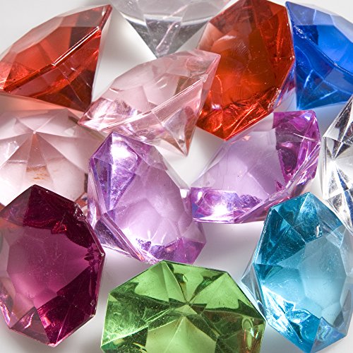 Assorted Pirate Gems Set of 12 - Treasure Hunt Decorations