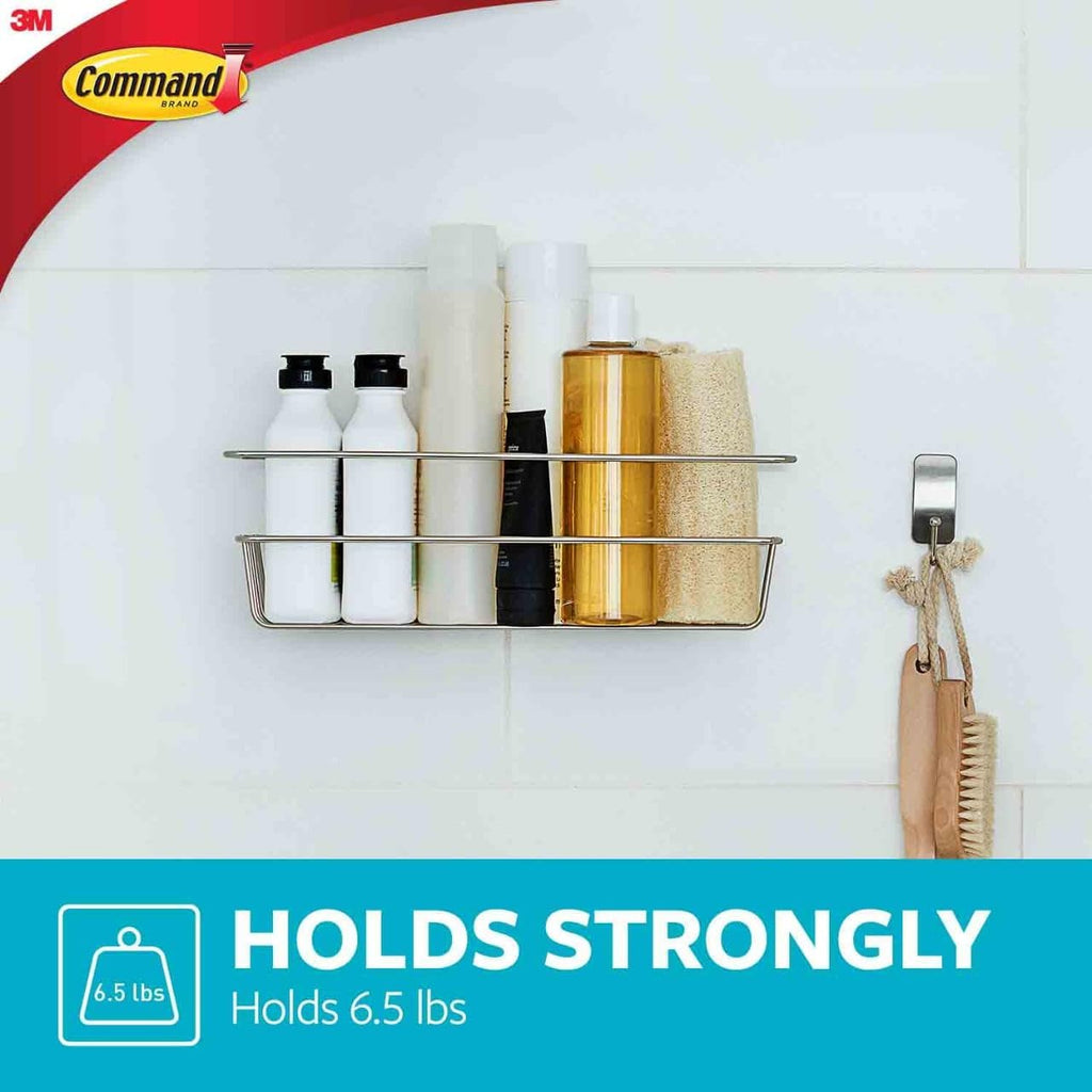 Command Shower Caddy - Water-Resistant Strips for Easy Bathroom Organization | Durable Design