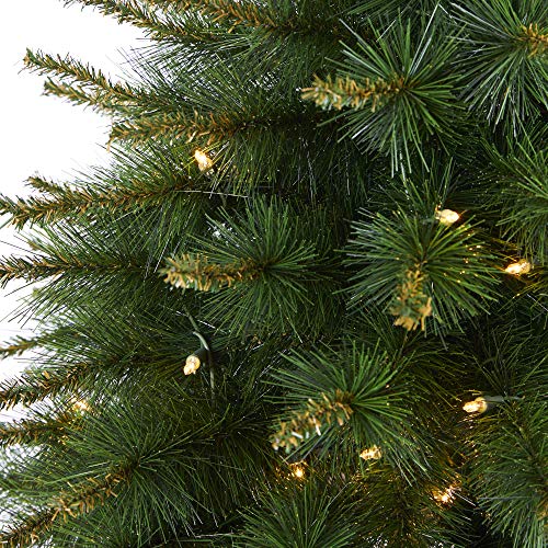 3ft Artificial Christmas Tree with Pre-Loaded Lights and Bendable Branches