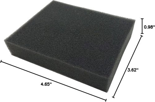 Eureka Foam Filter - High-Quality Replacement for Optimal Performance | White and Black