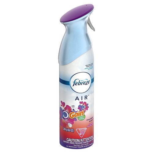 Febreze Air Freshener Spray - Gain Moonlight Breeze - Net Wt. 8.8 OZ (250 g) Per Bottle - Pack of 3 Bottles