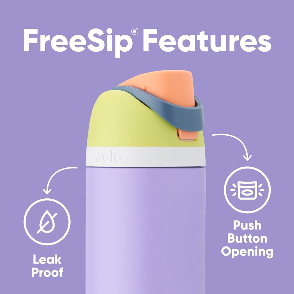 Owala FreeSip Insulated Stainless Steel Water Bottle - BPA-Free, 40 oz, Perfect for Sports & Travel