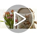 AVOIN colorlife Easter Bunny Throw Pillow Cover, 18x18 Inch Floral Case