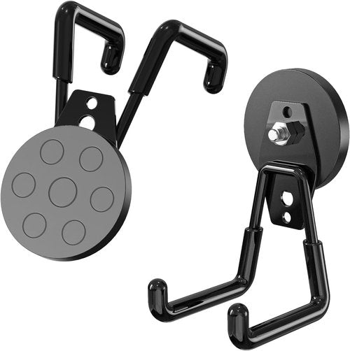 Heavy-Duty Magnetic Garage Hooks by [Brand Name] - Strong Tool & Utility Holders with Anti-Scratch Coating | Perfect for Garage & Workshop Storage