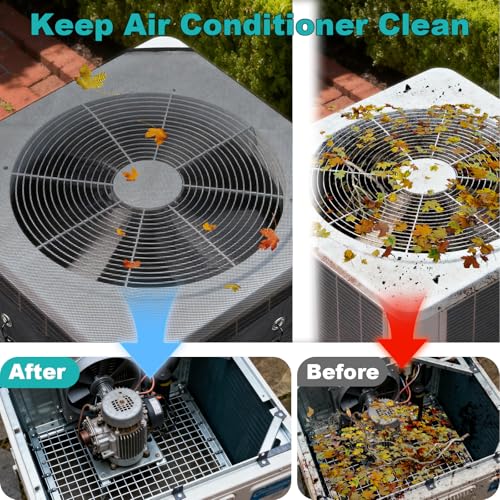 TRELC Breathable Mesh Air Conditioner Cover for Outdoor Units - 28" x 28"