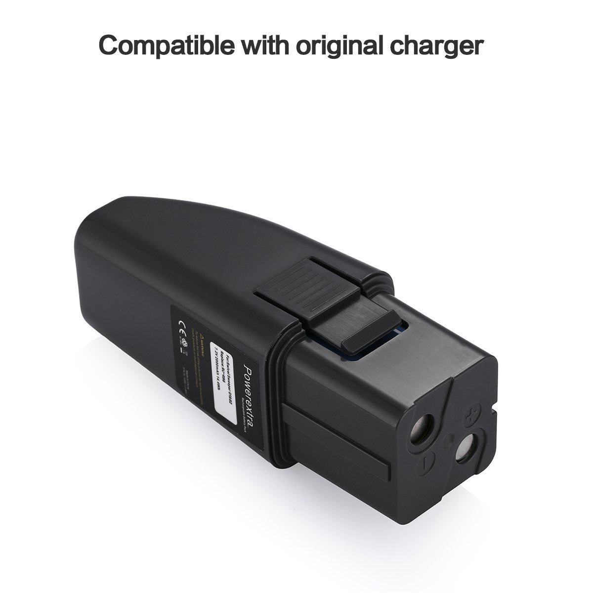 Powerextra 2 Pack 7.2V 2000mAh Ni-MH Replacement Battery Compatible with Ontel Swivel Sweeper G1 & G2