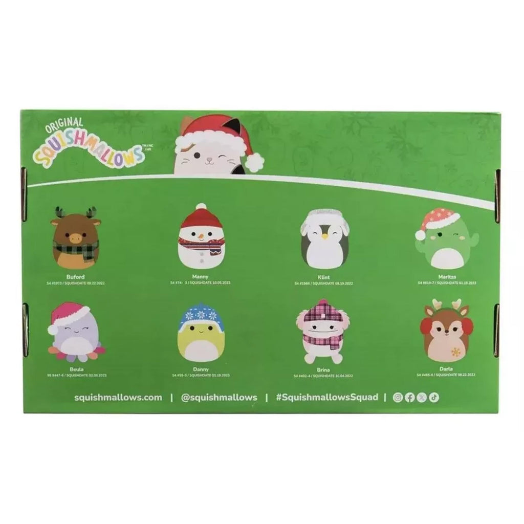 Squishmallows 4-inch Ornament Plush 8-Pack Assorted (Winter)