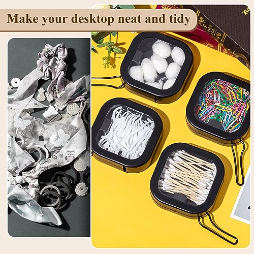 Kathfly 2 Pack Hair Tie Organizer - Portable Hairband Storage