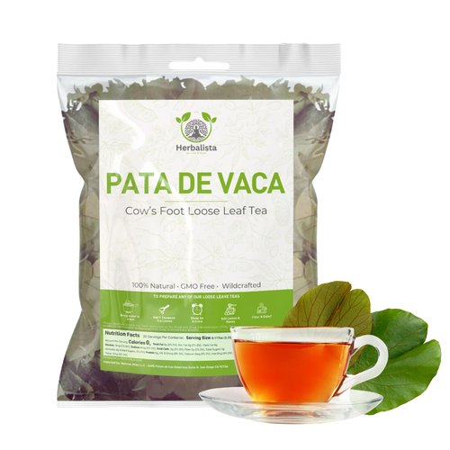 Herbalista - Pata De Vaca Herbal Tea | 2oz (58g) Makes 20+ Cups | Cow’s Foot Leaves 100% Natural, Fresh, Non-GMO, Gluten-Free