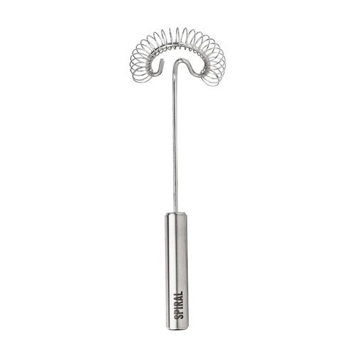 Tovolo Spiral Whisk Stainless Steel 10” Sauce and Gravy Whisk for Cooking Blending Mixing Stirring Whipping Whisking and Egg Beating, Easy to Clean Dishwasher Safe Kitchen Flat Bottom Coil Whisker
