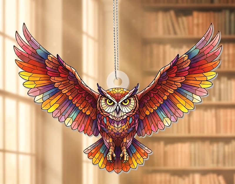 Animal Lover Christmas Ornament - Owl Holiday Decor - Merry Xmas 2026