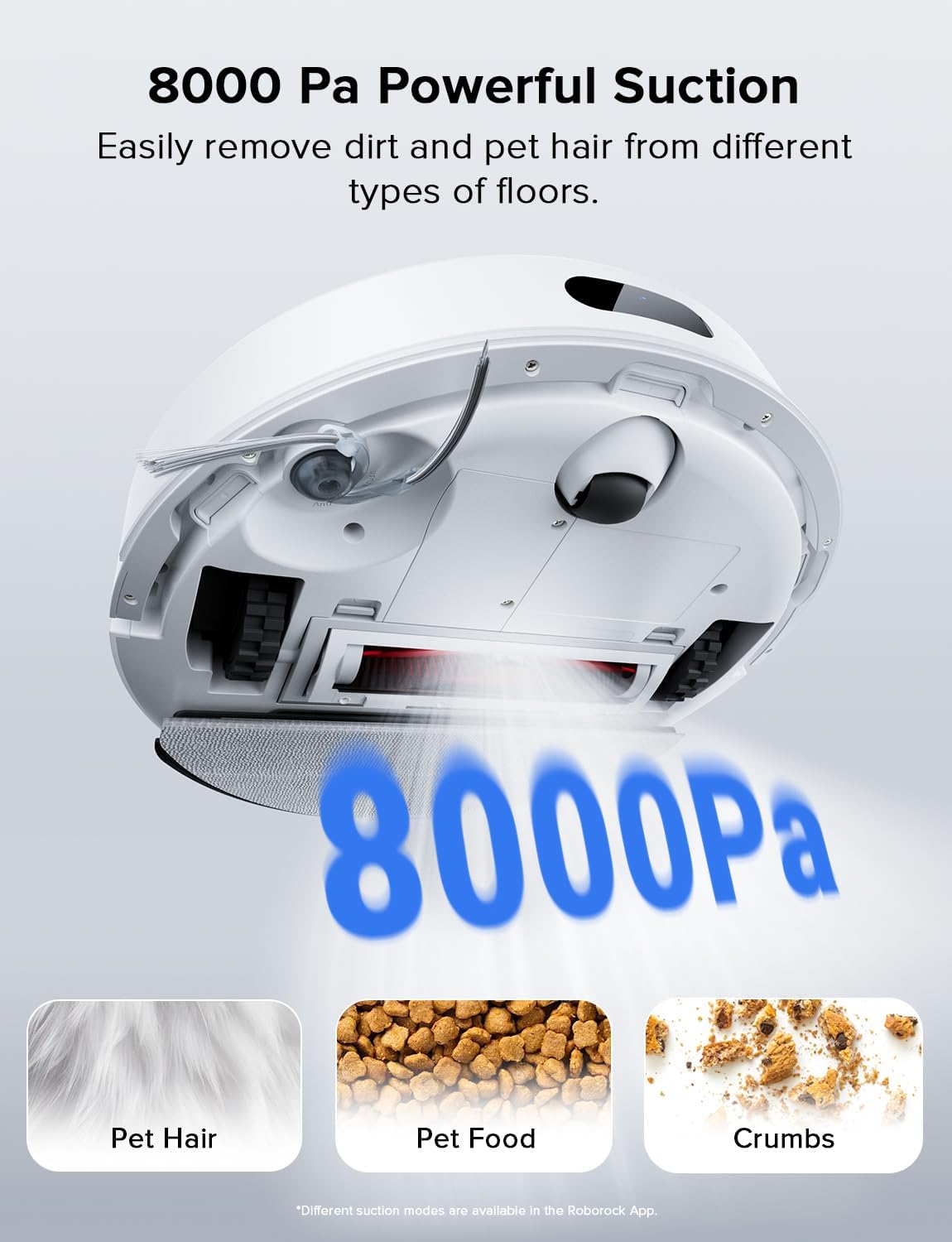Roborock Q7 L5 Robot Vacuum & Mop Combo - 8,000Pa Suction, LiDAR Navigation, Self-Charging | White