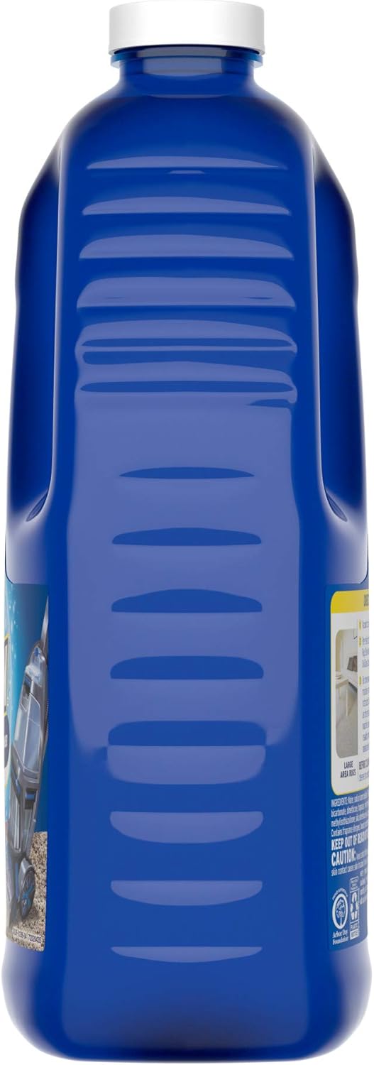 OxiClean Carpet Cleaner Liquid Solution - Powerful Steam Cleaning Formula | 64 Fl Oz