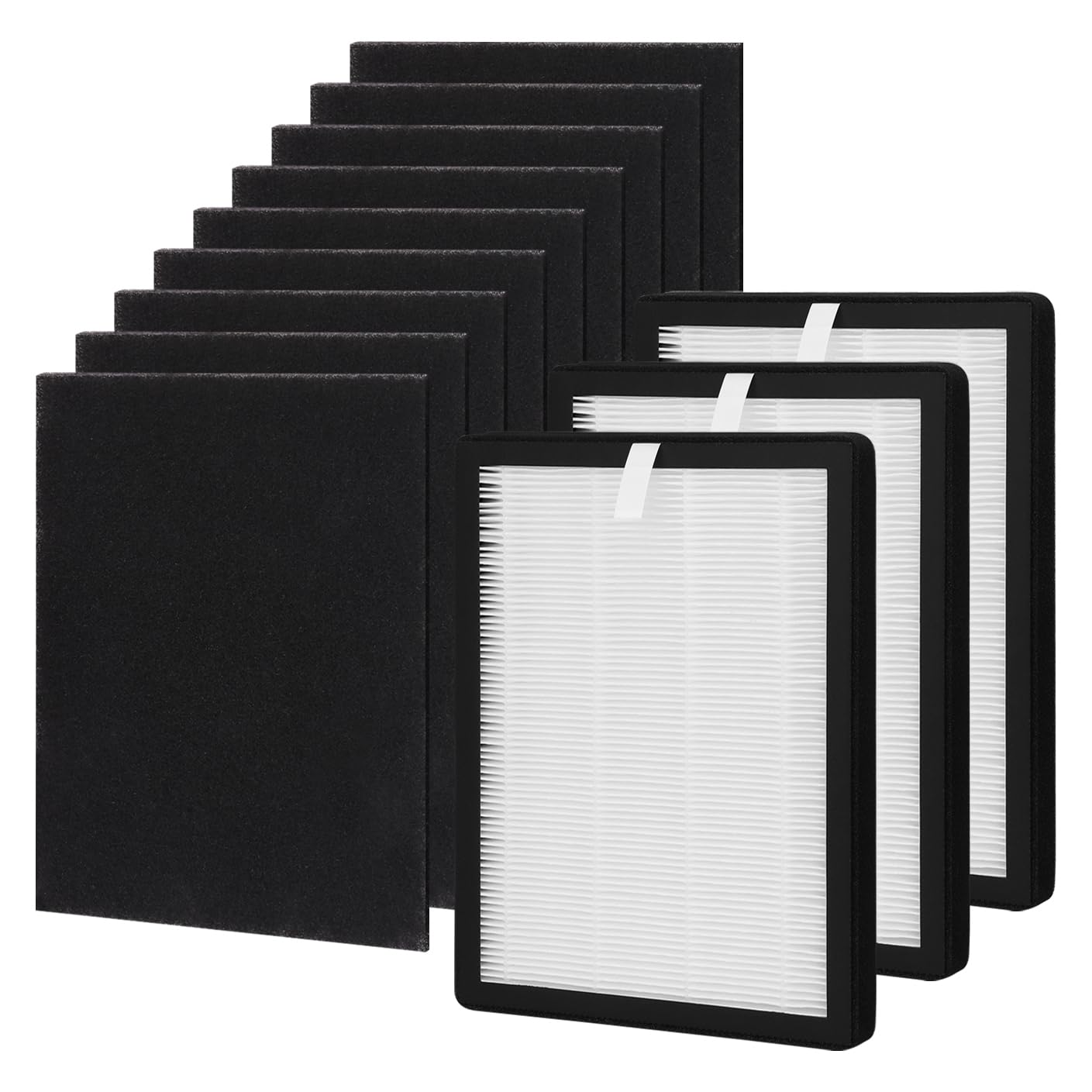 ProHEPA 9000 Replacement Filters for VEVA ProHEPA 9000 Air Purifier - 3 Pack Premium H13 True HEPA Filters + 9 Pack Activated Carbon Pre-Filters