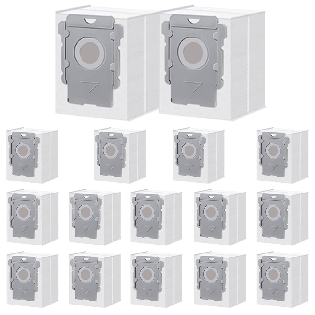 ApexOne 16 Pack Vacuum Bags for iRobot Roomba i3 i3+, i4 i4+, i5 i5+, i6 i6+, i7 i7+, i8 i8+, j5 j5+, j6 j6+, j7 j7+, j8 j8+, j9 j9+, s9 s9+, 104 105 405 504 505 705, 10 Max, 2 Essential Robot Vacuum