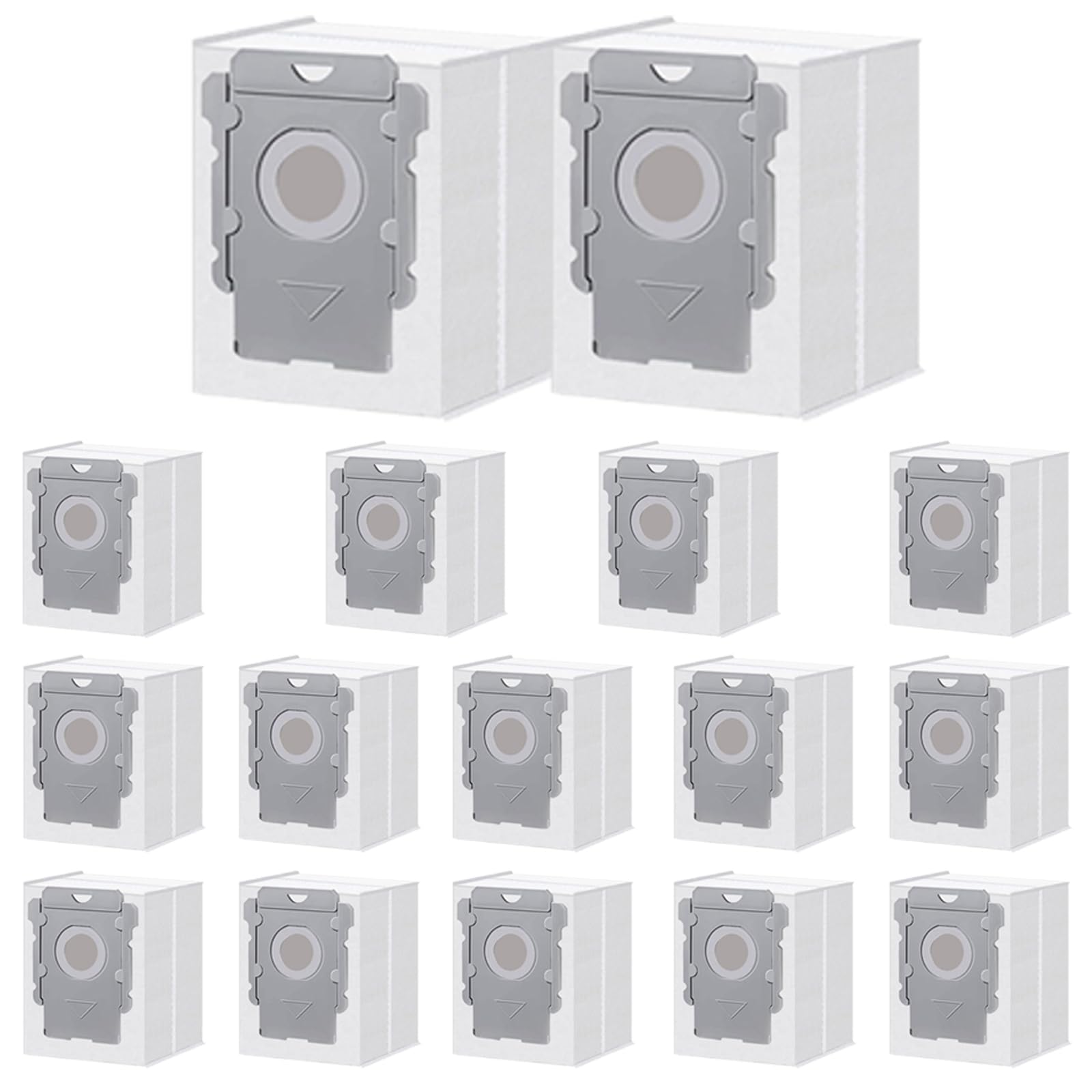 ApexOne 16 Pack Vacuum Bags for iRobot Roomba i3 i3+, i4 i4+, i5 i5+, i6 i6+, i7 i7+, i8 i8+, j5 j5+, j6 j6+, j7 j7+, j8 j8+, j9 j9+, s9 s9+, 104 105 405 504 505 705, 10 Max, 2 Essential Robot Vacuum