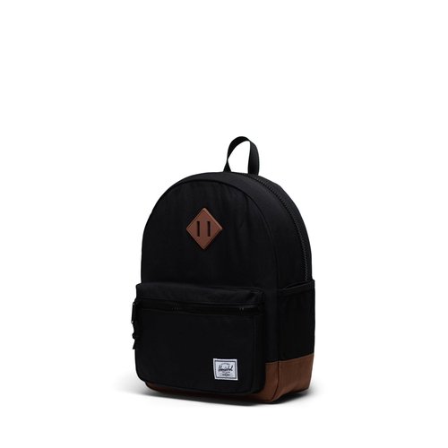 Herschel Supply Co. Unisex Heritage Kids' Backpack, Black/Brown, 15L