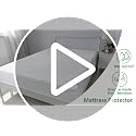 Waterproof Twin Mattress Protector - Breathable Viscose Jersey Cover