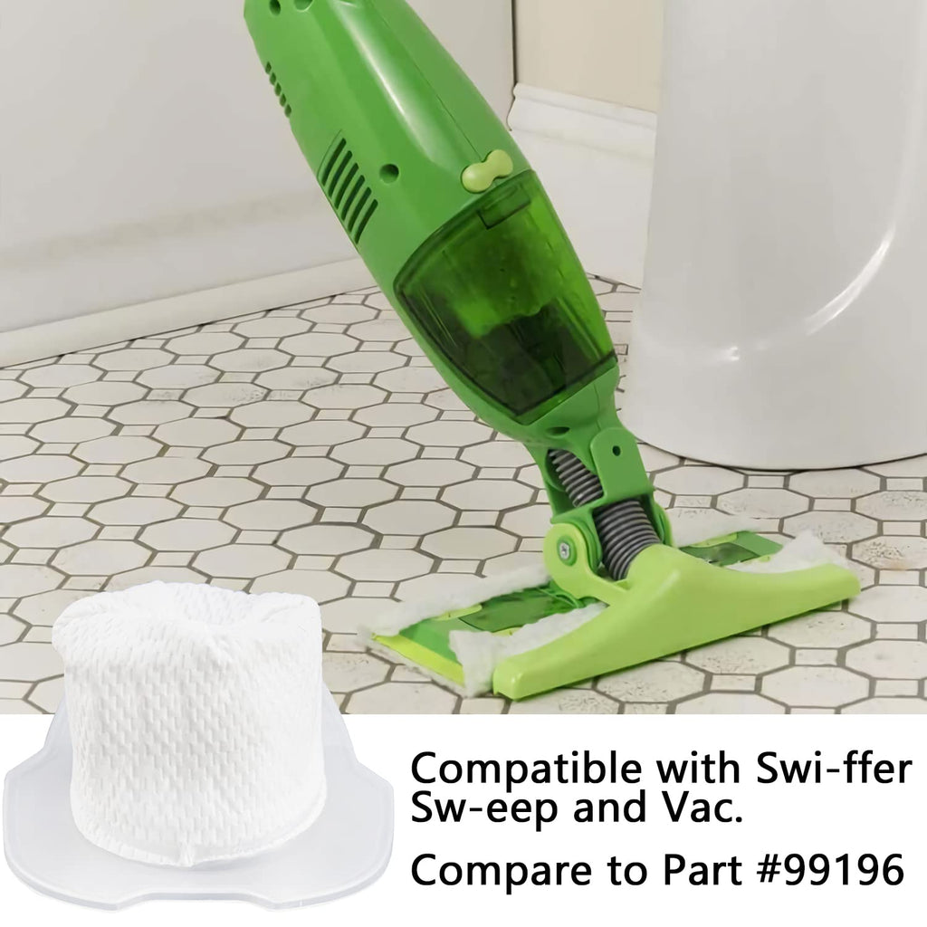 Filter Replacement For Swi-ffer Sw-eep and Vac Replaces Part #99196 Compatible Model Number # 370000617 (Pack of 12) By Improvedhand
