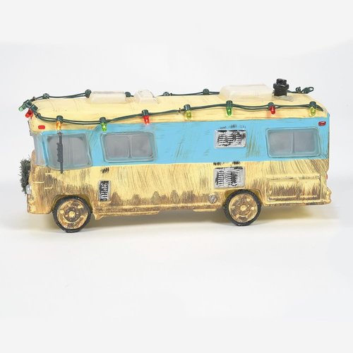 Department 56 | National Lampoon's Christmas Vacation Cousin Eddie's RV Lit Figurine - 7.87 Inch, Multicolor