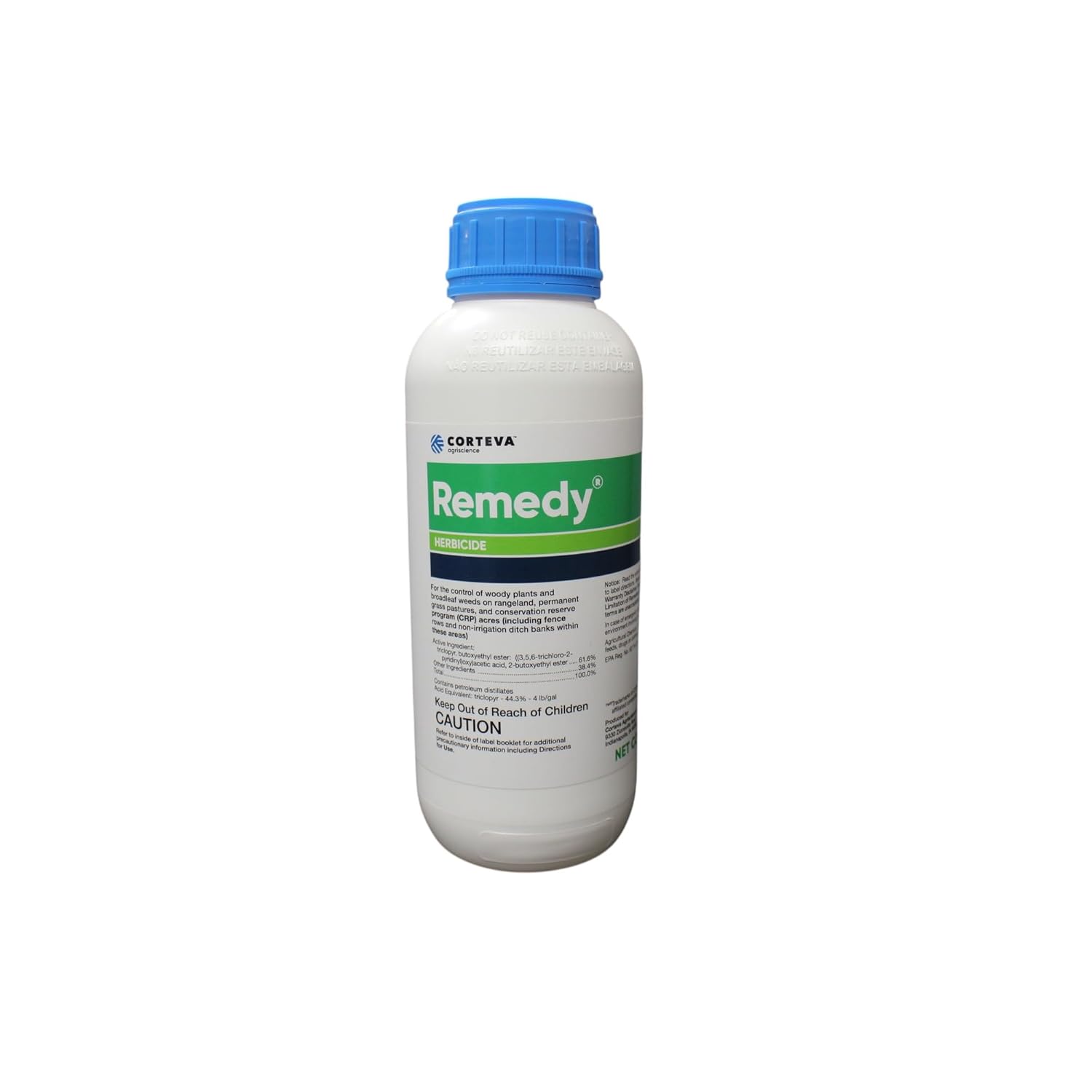 Remedy Herbicide Concentrate - Triclopyr Weed Control for Pastures & Rangelands - 1 Quart for Long-Lasting Results