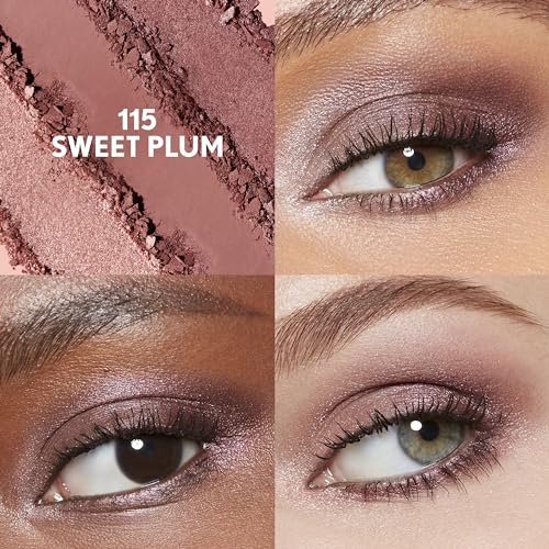 COVERGIRL Eye Enhancer Eyeshadow Trio - Sweet Plum, Talc-Free & Vegan