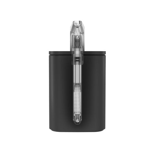 simplehuman 16 oz. Pulse Pump, Liquid Soap Dispenser, Drip Free Hand Soap Pump, Black Stainless Steel