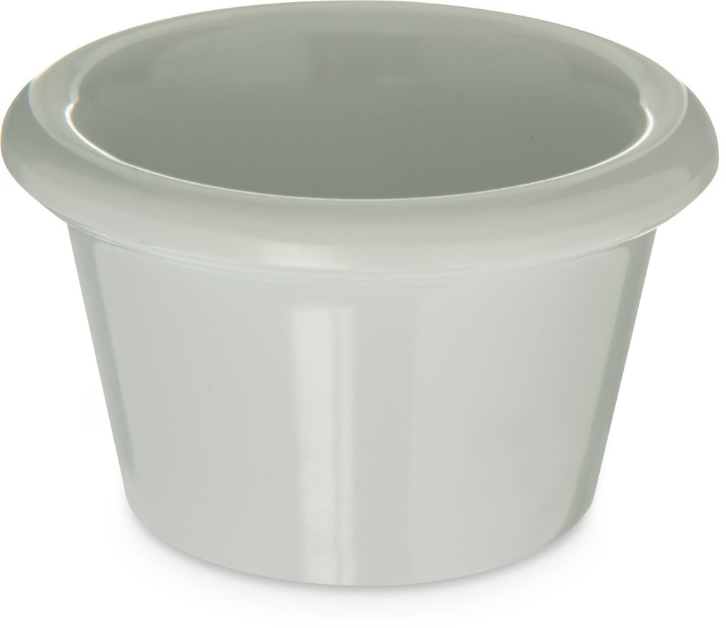 Carlisle FoodService Products S27502 Melamine Smooth Ramekin, 1.5 oz., Melamine, White (Case of 48)