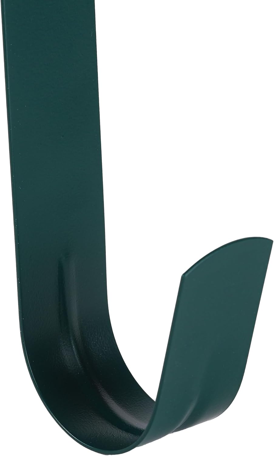 Sattiyrch 15" Wreath Hanger - Sturdy Steel Over The Door Hook for Front Door (Green, 4")