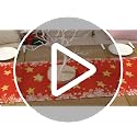 Cow Christmas Table Runner Highland Cow Seasonal Kitchen Decor 13x120 Inch