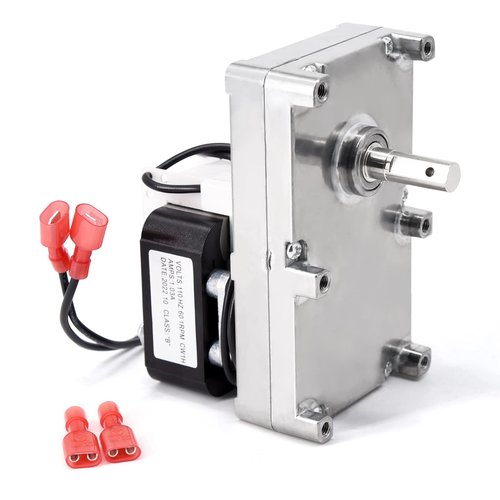Criditpid 1 RPM Clockwise Auger Feed Motor for Breckwell P1000 Big E, P22, Napoleon NPS40, NPS45 Pellet Stove, CW1H Auger Motor Replacement for Breckwell C-E-017, Napoleon NPAM.