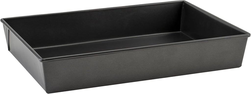 Winco Rectangular Cake Pan - Durable Aluminized Steel | 18" x 12" x 3" Size for Perfect Baking