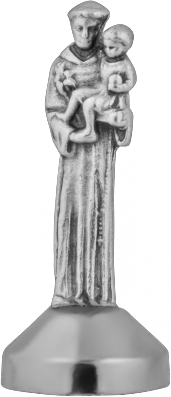Venerare Saint Anthony Catholic Devotional Statue - Perfect for Home or Office Decor