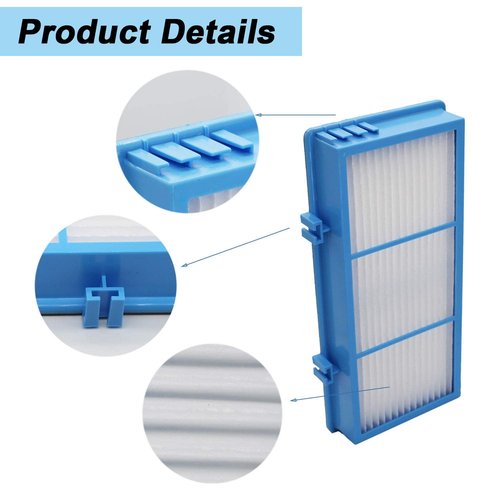 IOYIJOI Filter Replacement for Holmes Aer1 Series, Replacement Parts # HAPF300AH-U4R, HAP242-NUC (4 Filter Replacement + 8 Booster Pre Filter)