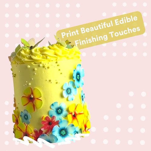 Printable Edible Wafer Paper Sheets from paper2eat (Standard (0.30 mm - 200 sheets))