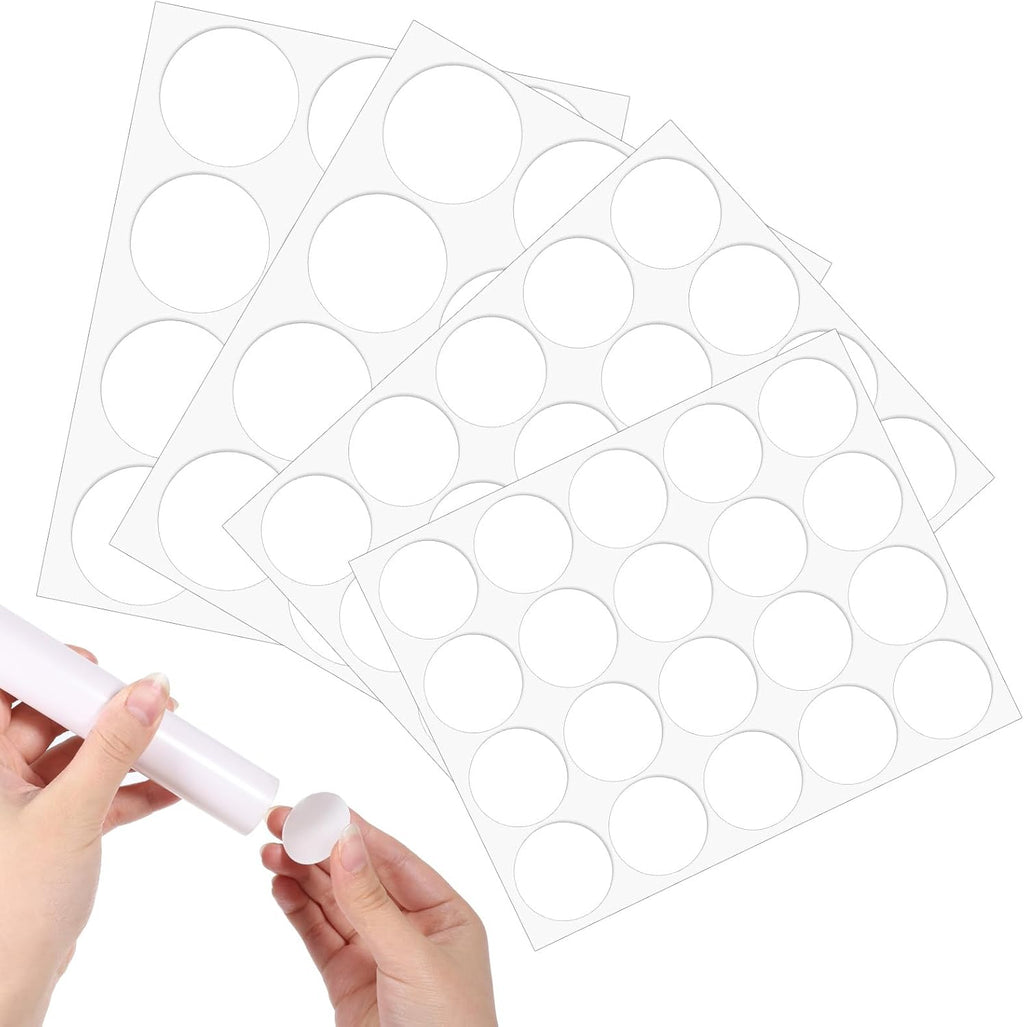 Skiennix 64Pcs Taper Candle Holders - Adhesive Snugger Grips for Candles | Perfect for Weddings & Holidays